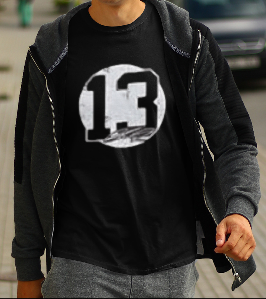 Jazz Chisholm Jr. 13 New York Yankees Name Number Two Sided T-Shirt