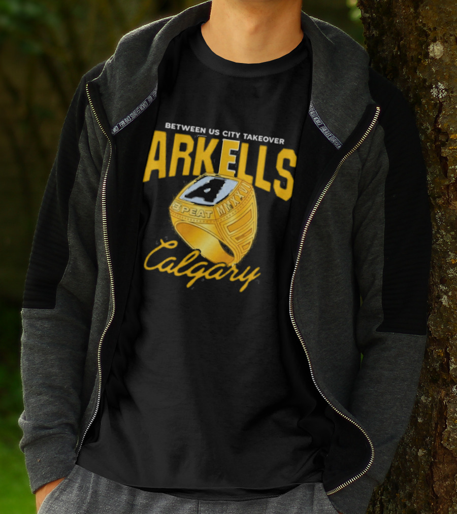 Arkells Between US City Takeover Calgary Championship Ring 2026 T-Shirt