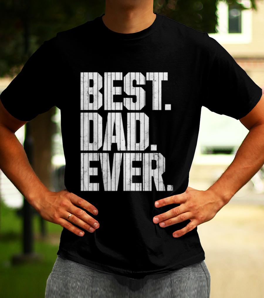 Best Dad Ever New York Yankees Baseball Game T-Shirt