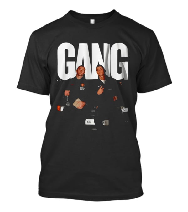 Cristiano Ronaldo Wayne Rooney Manchester United Gang T-Shirt