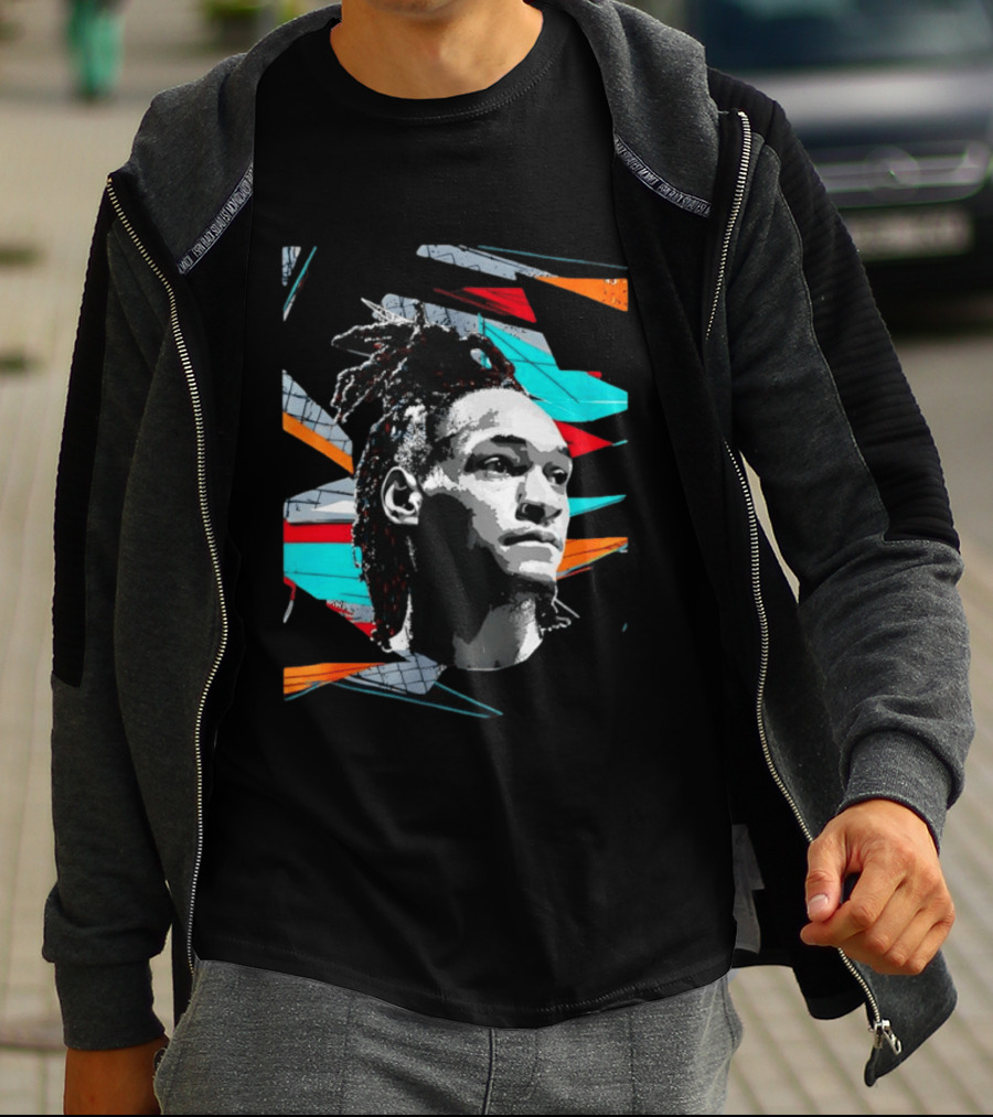 Devin Vassell San Antonio Spurs NBA Big Face Player T-Shirt