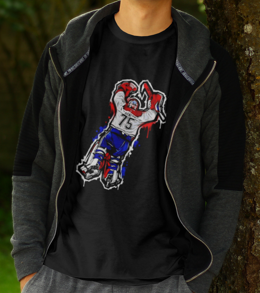 Laval Rocket Jakub Dobes Goalie 75 Hockey T-Shirt