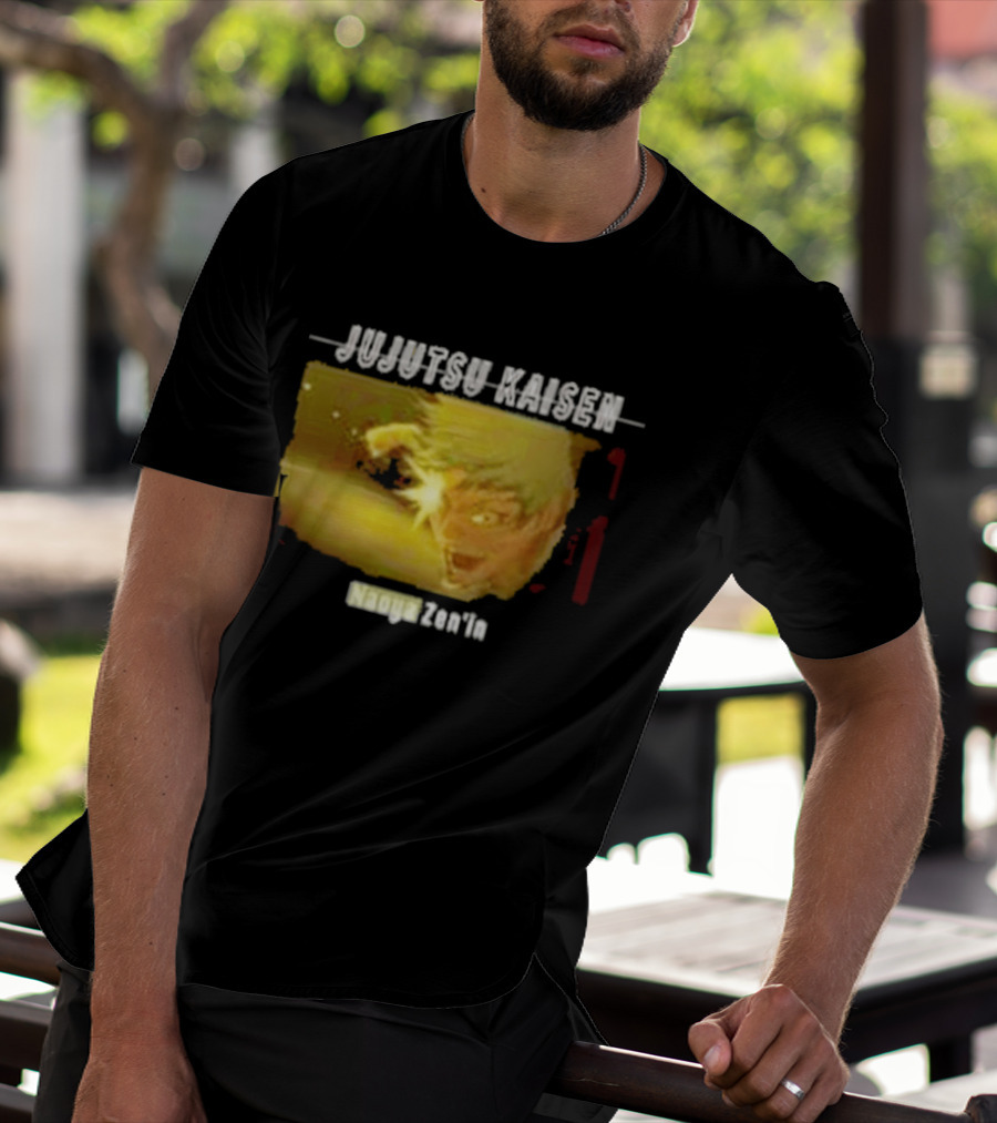 Naoya Zenin Character Jujutsu Kaisen Anime Series T-Shirt