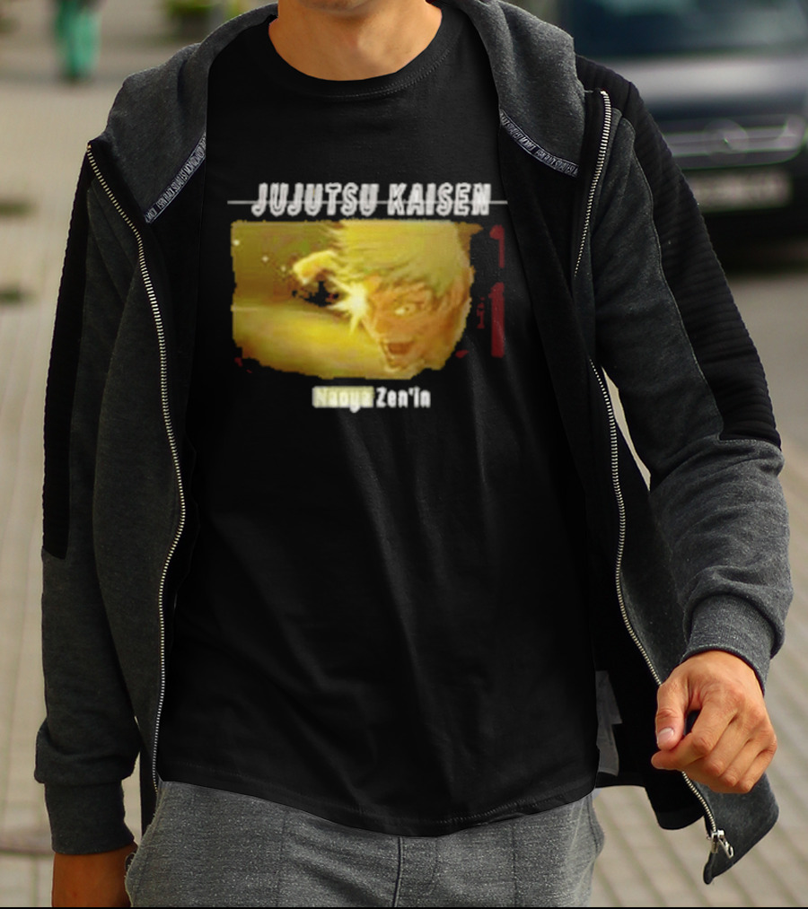 Naoya Zenin Character Jujutsu Kaisen Anime Series T-Shirt