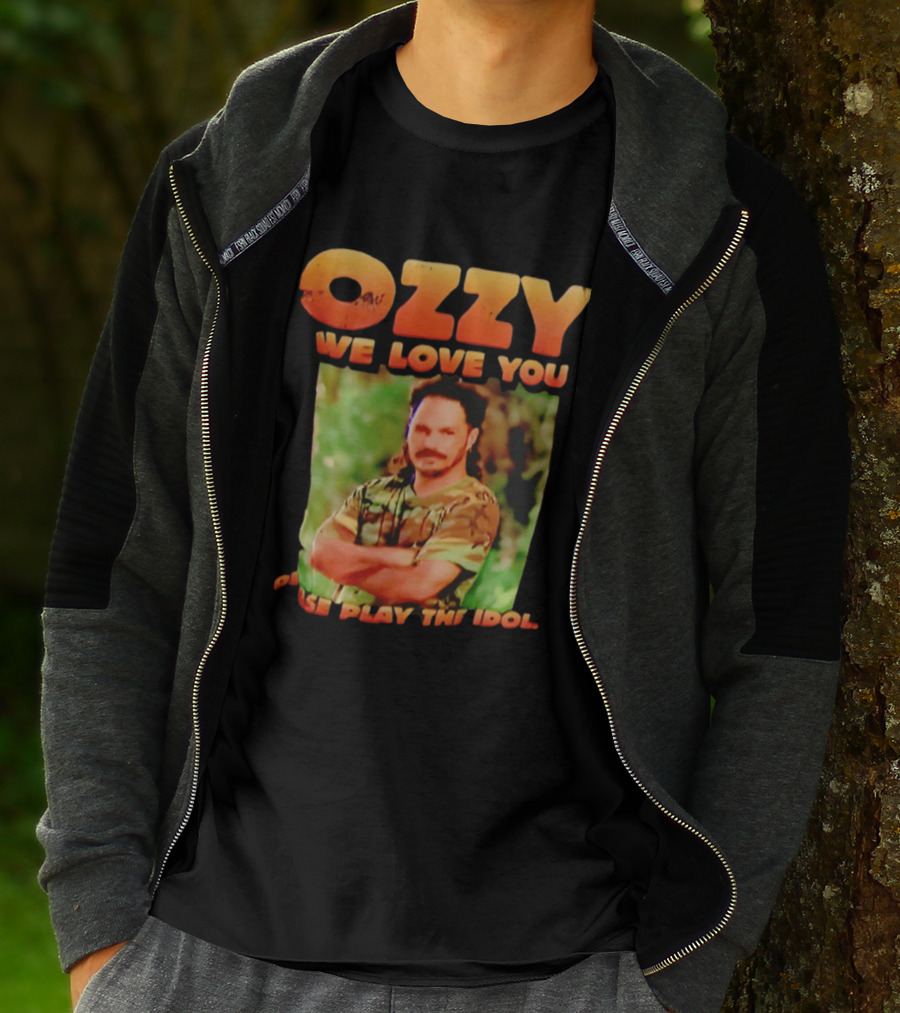 Ozzy We Love You Please Play The Idol T-Shirt