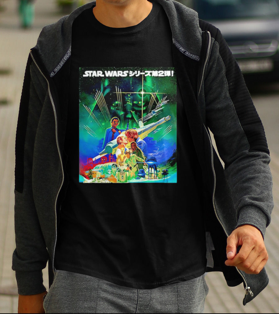 STAR WARS 2 The Empire Strikes Back 1980 Japan T-Shirt