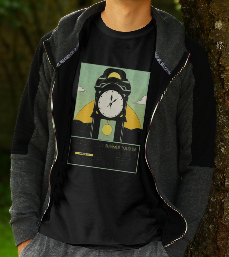 Unannounced The Band Memo Summer Tour 2026 And Sun T-Shirt