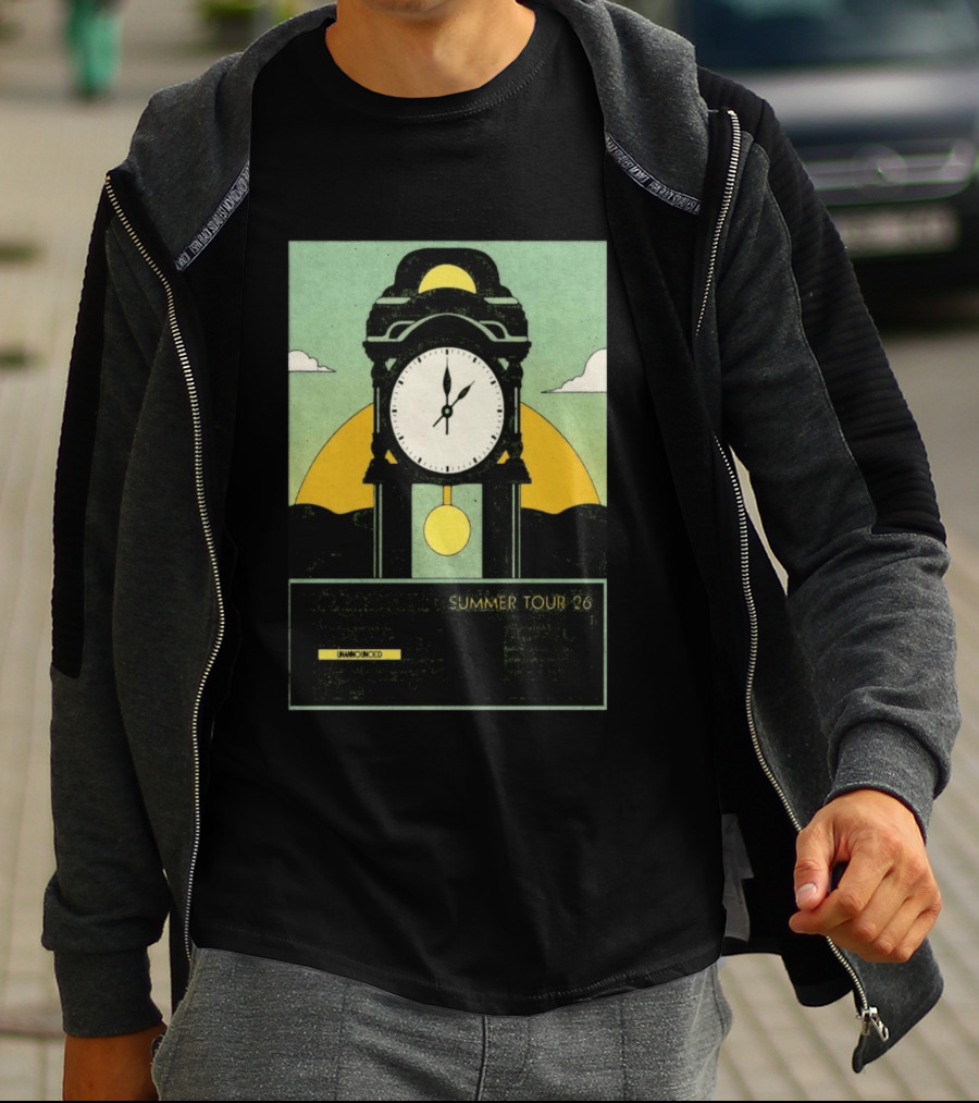 Unannounced The Band Memo Summer Tour 2026 And Sun T-Shirt