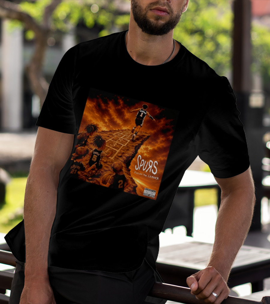 Victor Wembanyama Spurs Follow The Leader San Antonio NBA T-Shirt