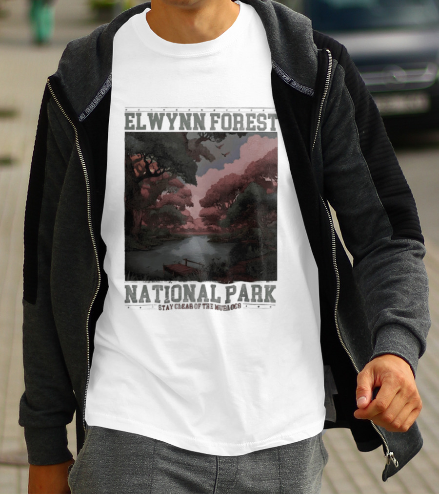 Elwynn Forest National Park Stay Clear Of The Murlocs Scenic Adventure T-Shirt