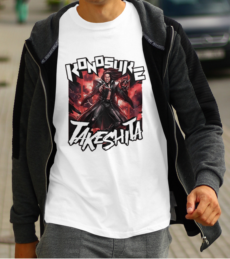 Konosuke Takeshita Intense Action Red T-Shirt