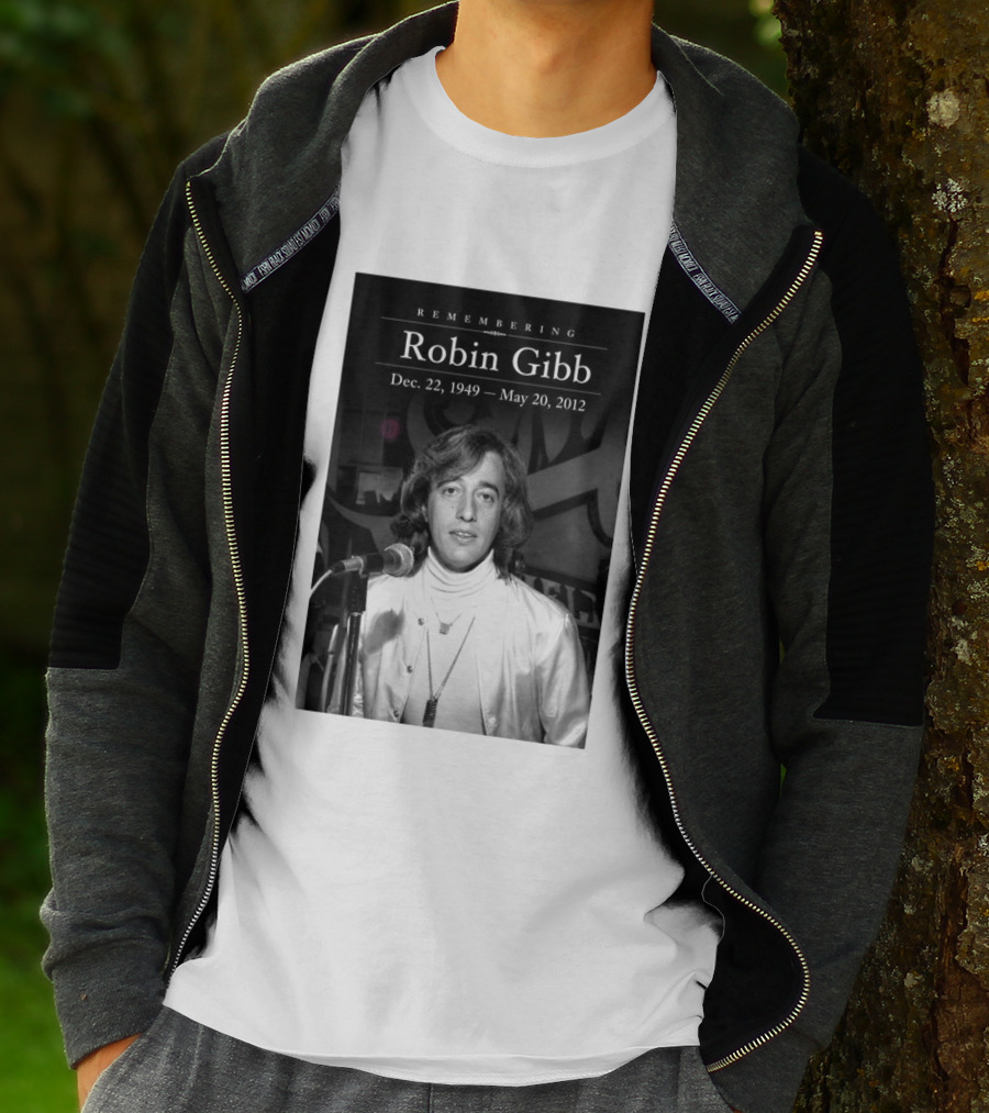 Remembering Robin Gibb Dec 22 1949 May 20 2012 T-Shirt