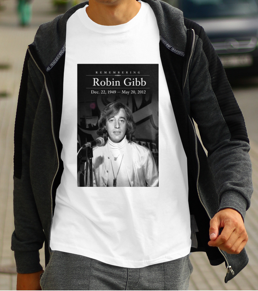 Remembering Robin Gibb Dec 22 1949 May 20 2012 T-Shirt
