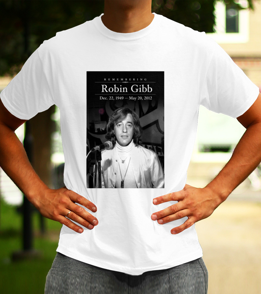 Remembering Robin Gibb Dec 22 1949 May 20 2012 T-Shirt