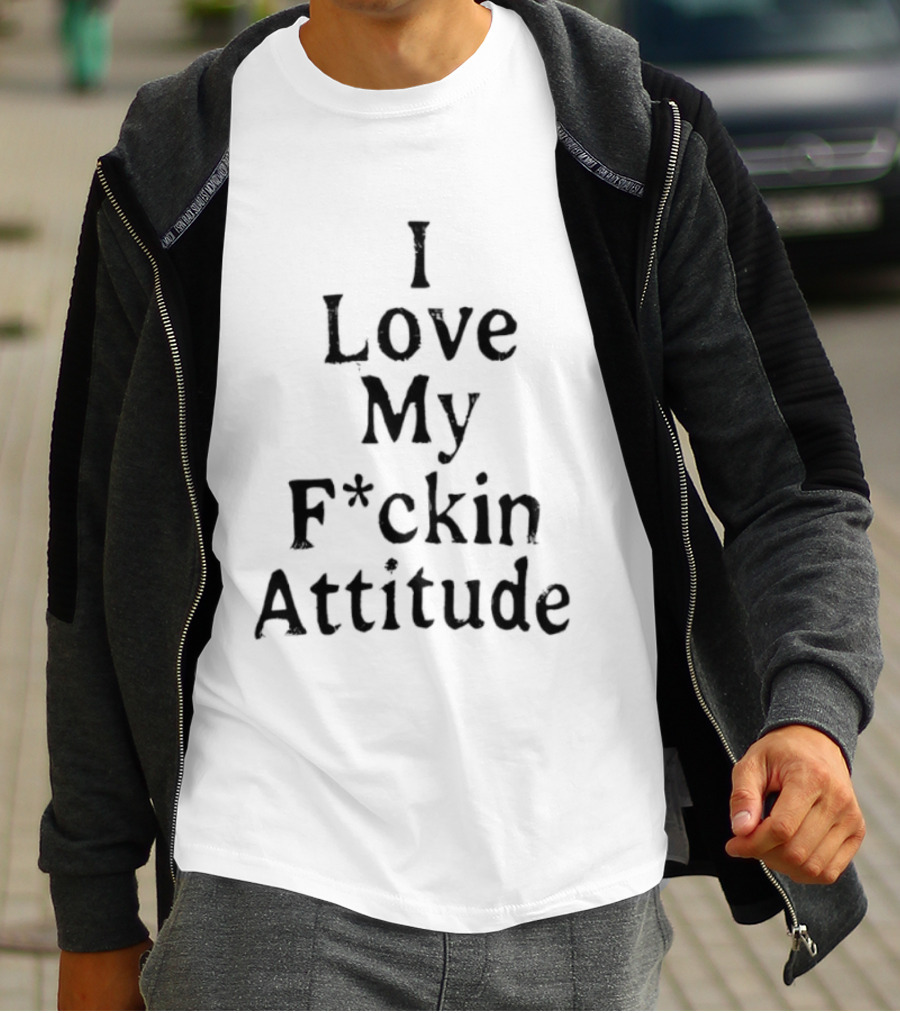 Nishimura Riki I Love My F*ckin Attitude T-Shirt
