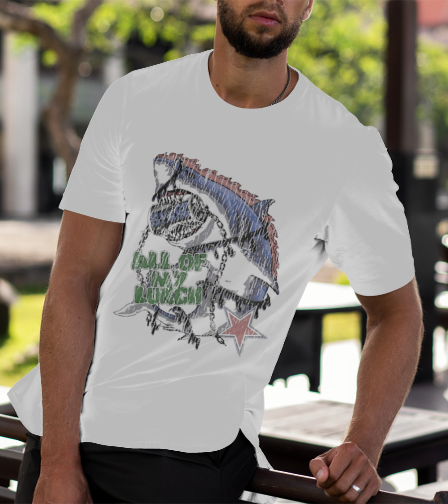 Shark Sparx All Of My Lunch Red Star T-Shirt