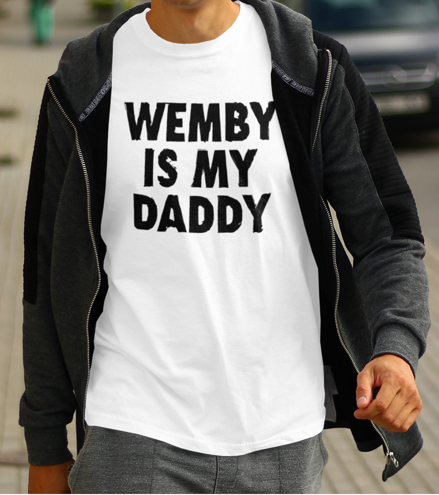 Wemby Is My Daddy Victor Wembanyama San Antonio Spurs Basketball NBA 2026 T-Shirt