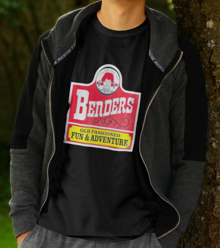 Benders Old Fashioned Fun Adventure I Feel Like Dog T-Shirt