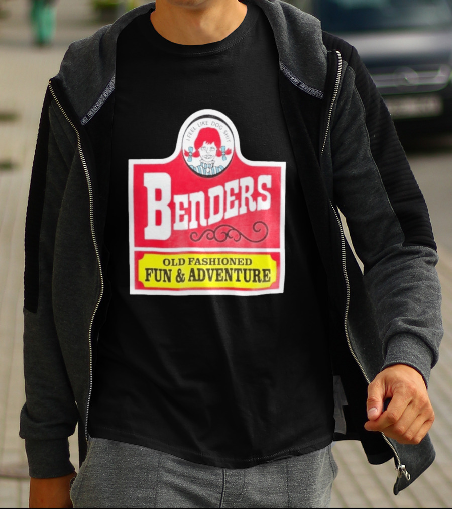 Benders Old Fashioned Fun Adventure I Feel Like Dog T-Shirt
