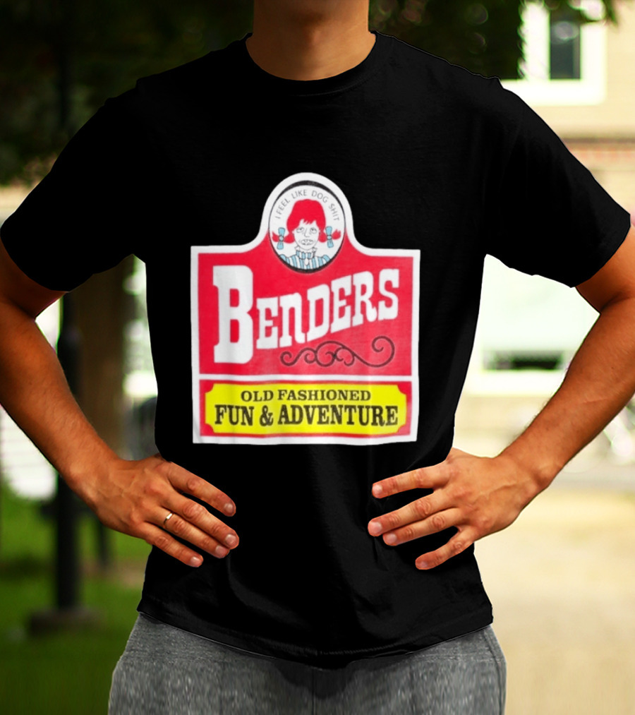 Benders Old Fashioned Fun Adventure I Feel Like Dog T-Shirt