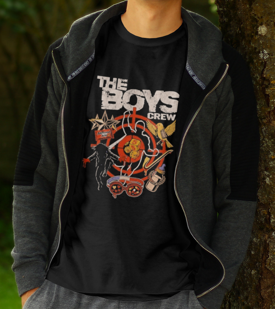 The Boys Crew 2026 Target Symbol With Iconic Superhero T-Shirt