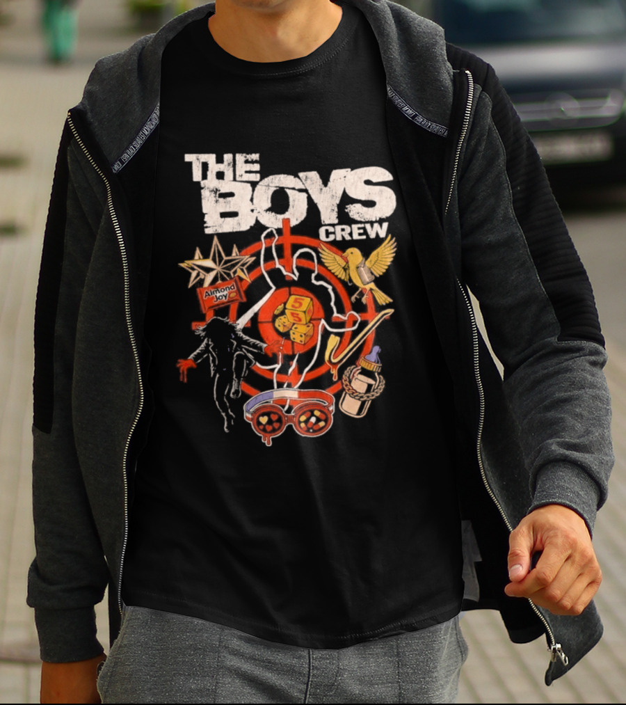The Boys Crew 2026 Target Symbol With Iconic Superhero T-Shirt