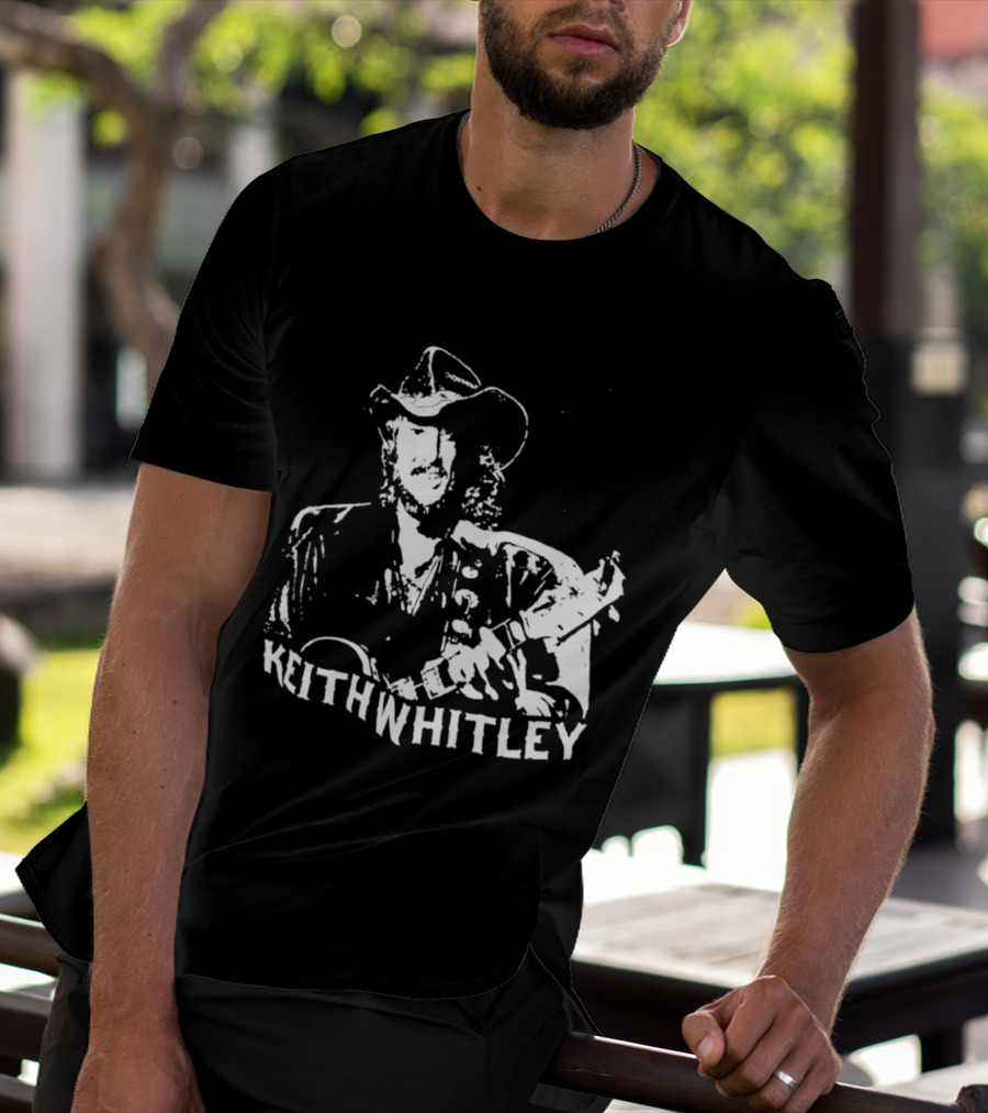 Keith Whitley Cowboy Hat Guitar T-Shirt