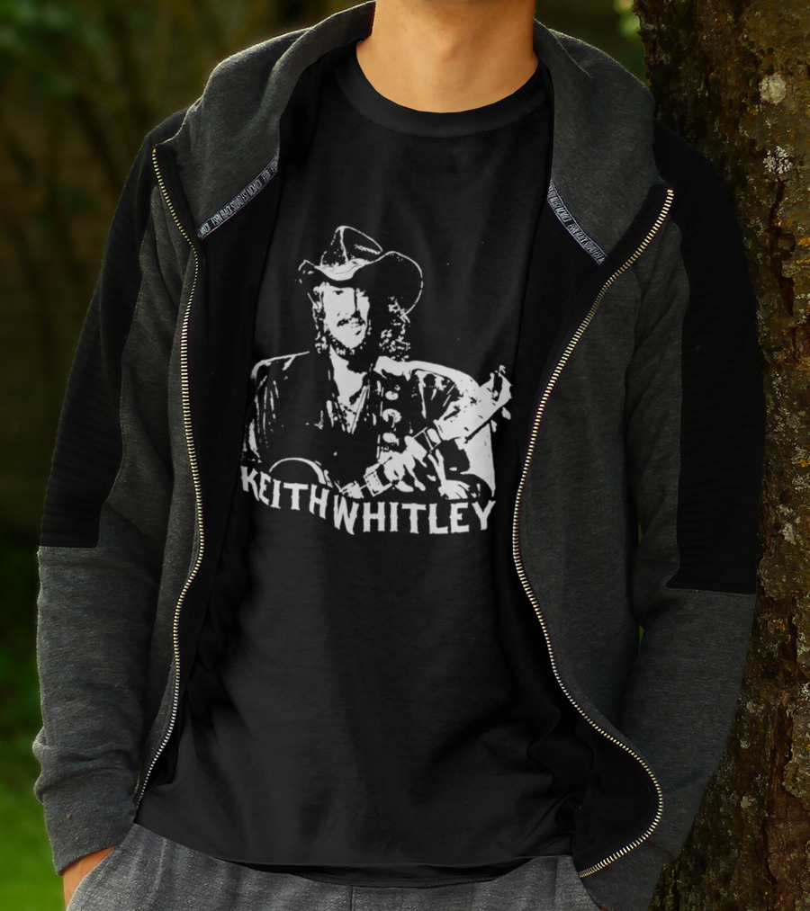 Keith Whitley Cowboy Hat Guitar T-Shirt