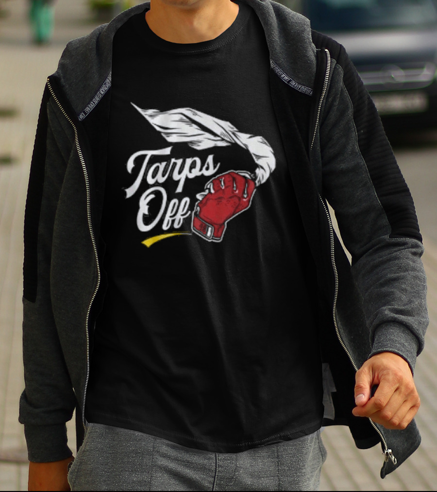 St. Louis Baseball Tarps Off Red Chair Sports Fan T-Shirt