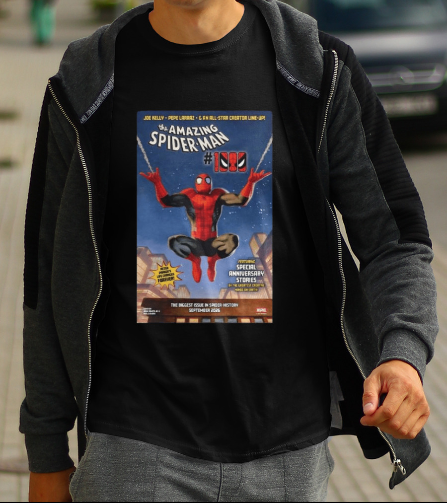 The Amazing Spider Man 1000 Special Anniversary Stories Greatest Creative Hands On Earth Marvel 2025 T-Shirt