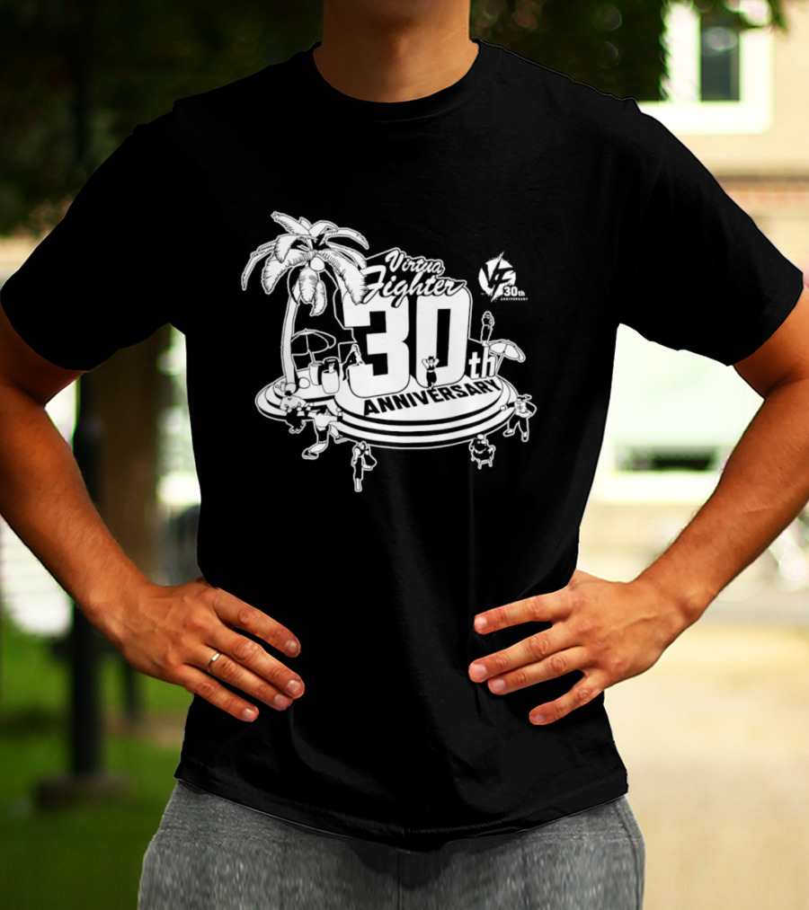 Virtua Fighter 30th Anniversary Palm Island Celebration T-Shirt