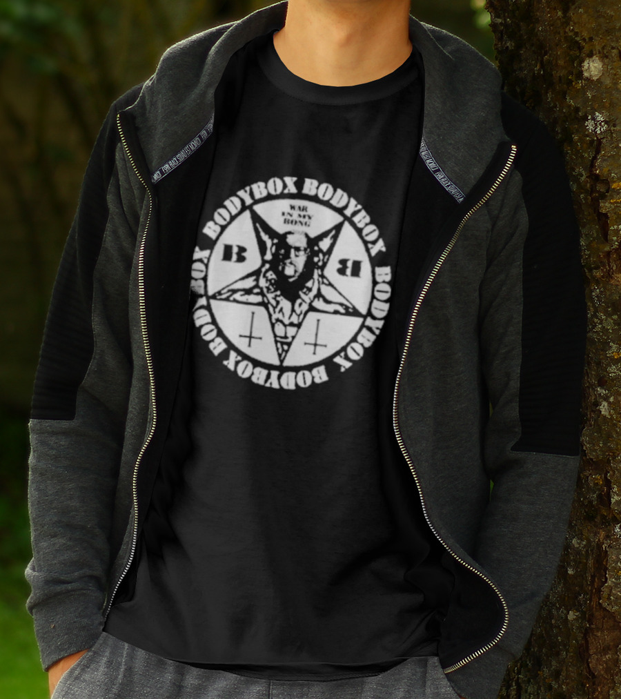 Bodybox Pentagram Symbol War In My Bong T-Shirt