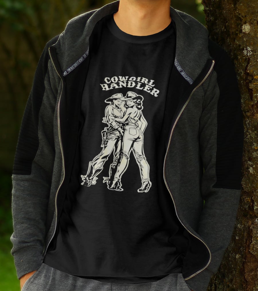 Cowgirl Handler Western Embrace Duo T-Shirt