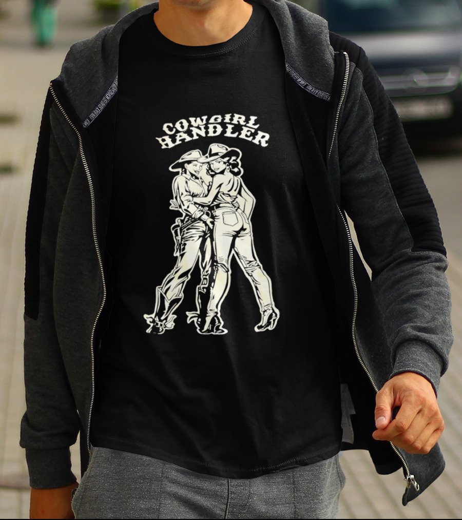 Cowgirl Handler Western Embrace Duo T-Shirt