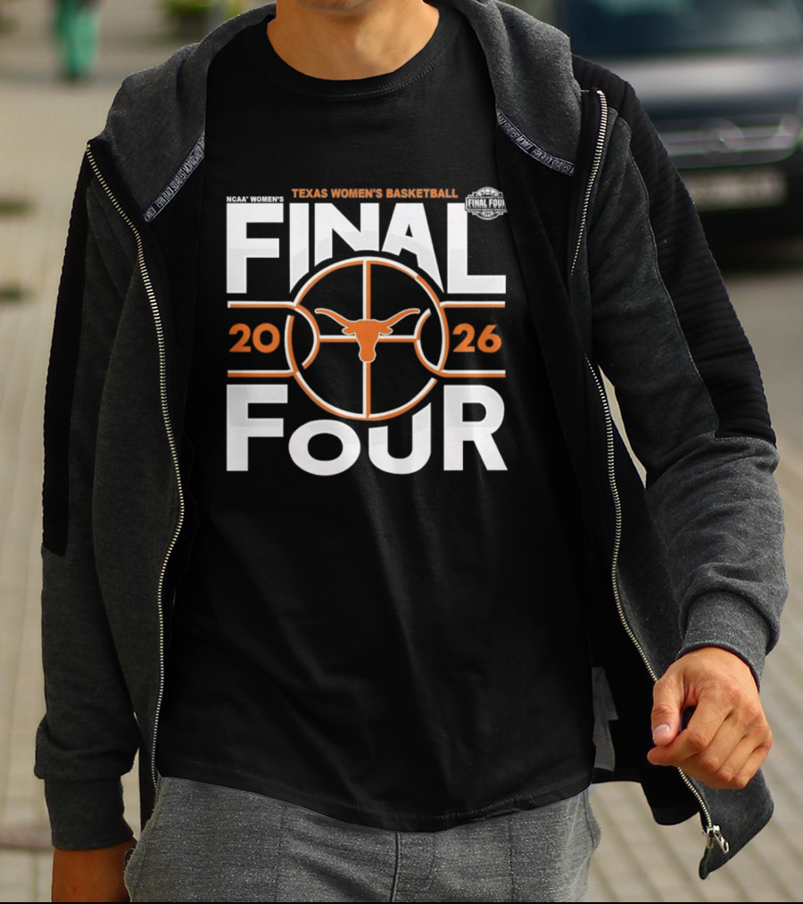 Texas Longhorns Women's Basketball 2026 Final Four NCAA Basketball Tournament T-Shirt