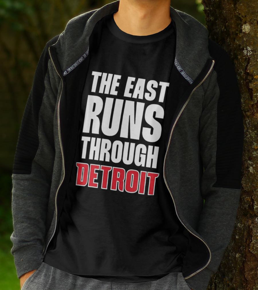 The East Runs Through Detroit T-Shirt