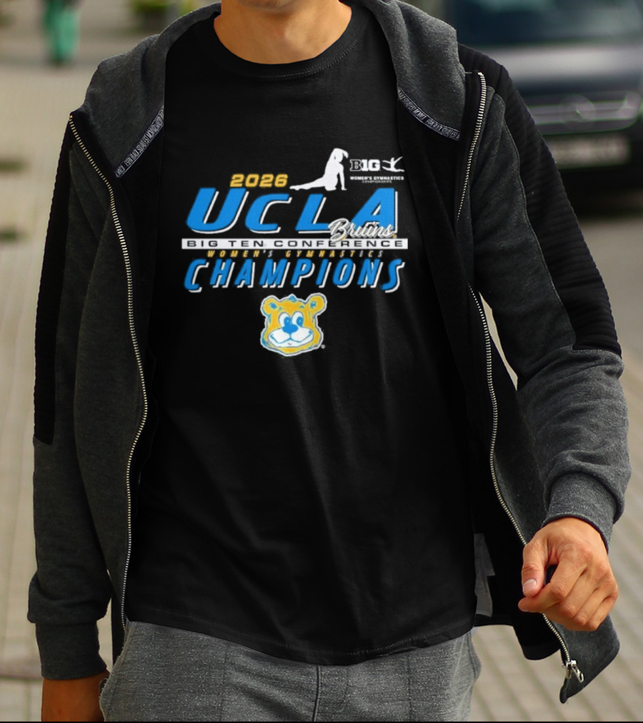 2023 UCLA Bruins Gymnastics Women's Big Ten Champions T-Shirt
