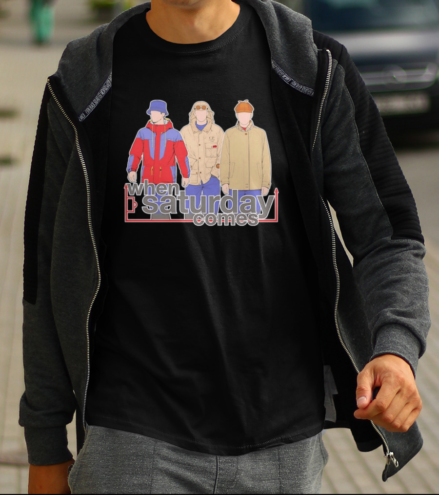When Saturday Comes Terrace Casual CP T-Shirt