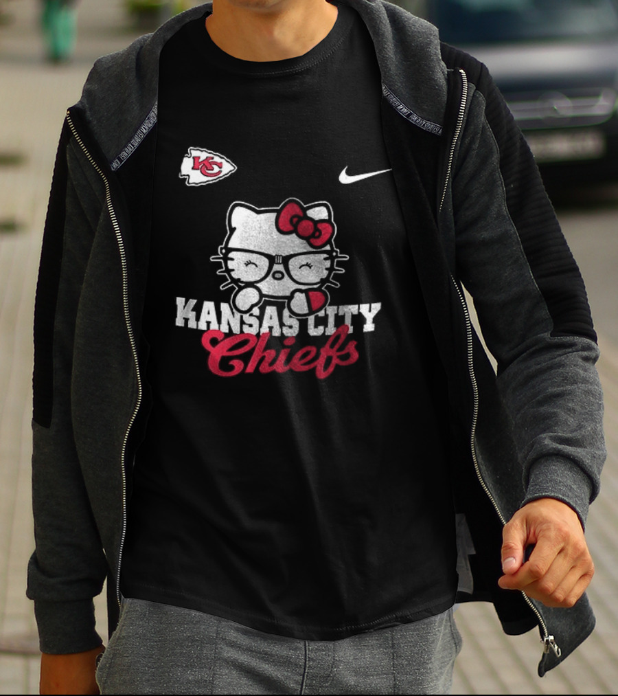 Kansas City Chiefs Hello Kitty Nike Collaboration T-Shirt