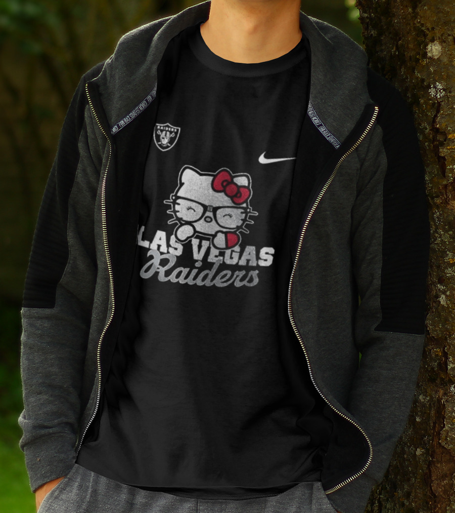 Las Vegas Raiders Hello Kitty Nike Collaboration T-Shirt
