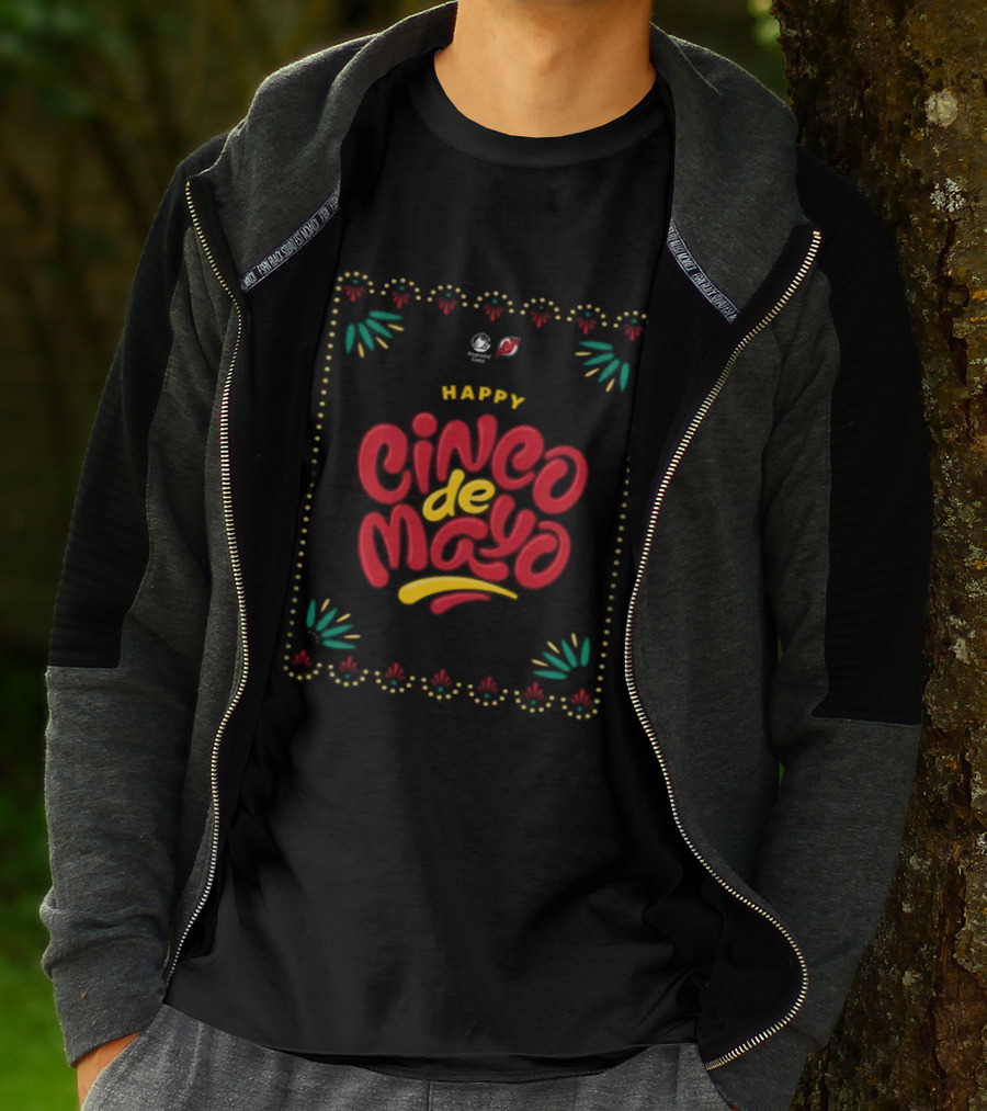 New Jersey Devils Happy Cinco De Mayo Celebration T-Shirt