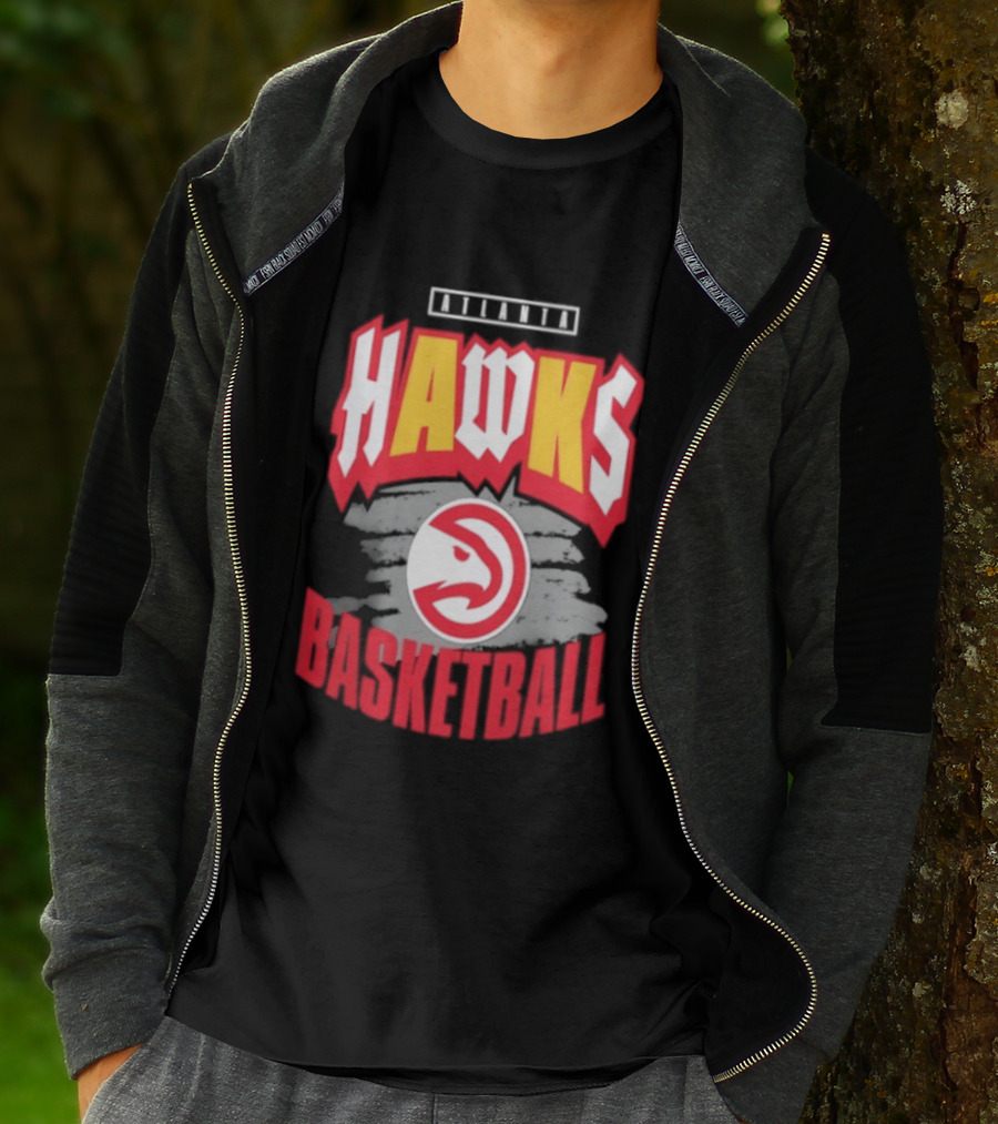 NBA 2026 Atlanta Hawks Basketball Game Night T-Shirt