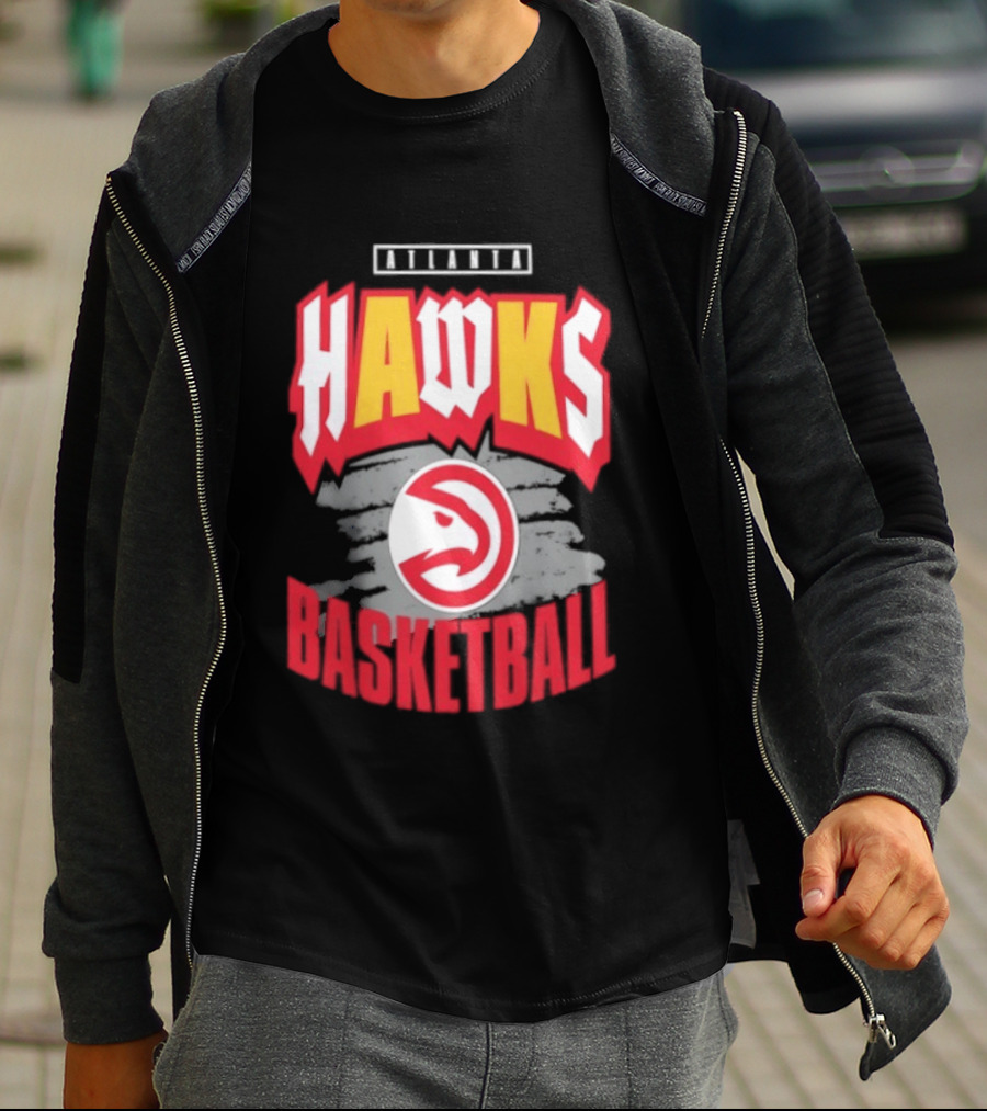 NBA 2026 Atlanta Hawks Basketball Game Night T-Shirt