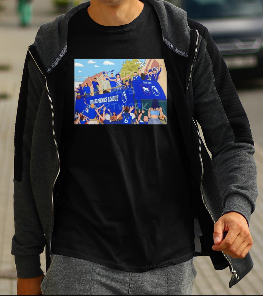 Ipswich Town Blue Army We Are Premier League Celebration Parade T-Shirt