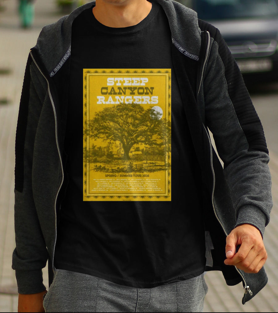 Steep Canyon Rangers Spring Summer Tour 2026 T-Shirt