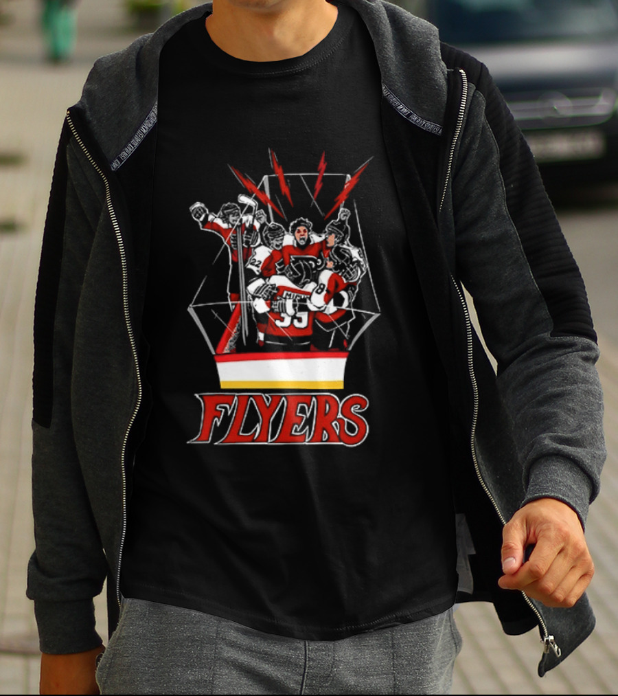 Philadelphia Flyers Box Boys Hockey Team T-Shirt