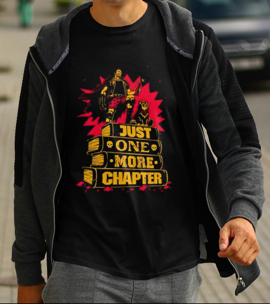 Dungeon Crawler Carl Princess Donut Just One More Chapter Books T-Shirt