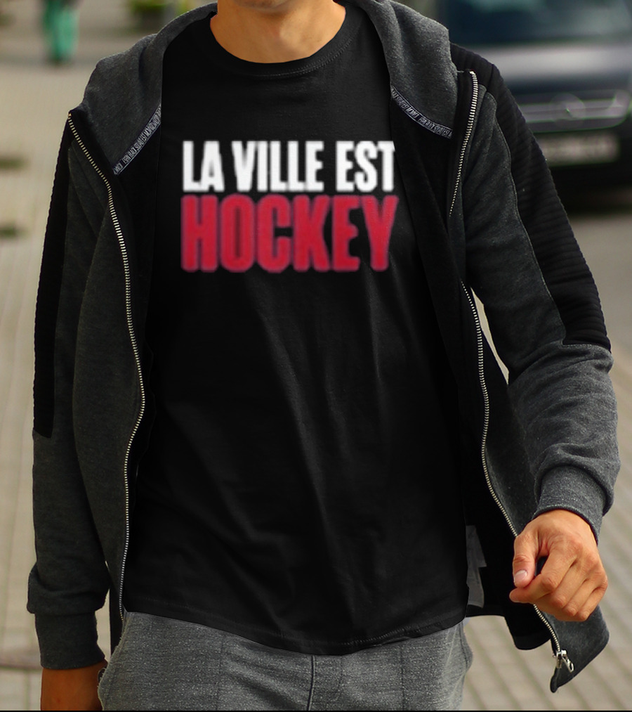 Montreal La Ville Est Hockey Enthusiast Gear T-Shirt