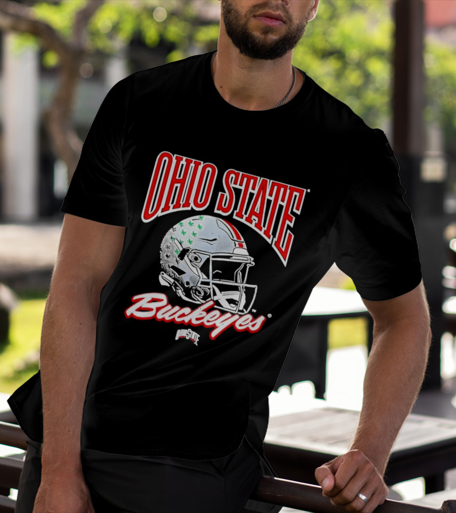 Ohio State Buckeyes Helmet Ncaa Football T-Shirt