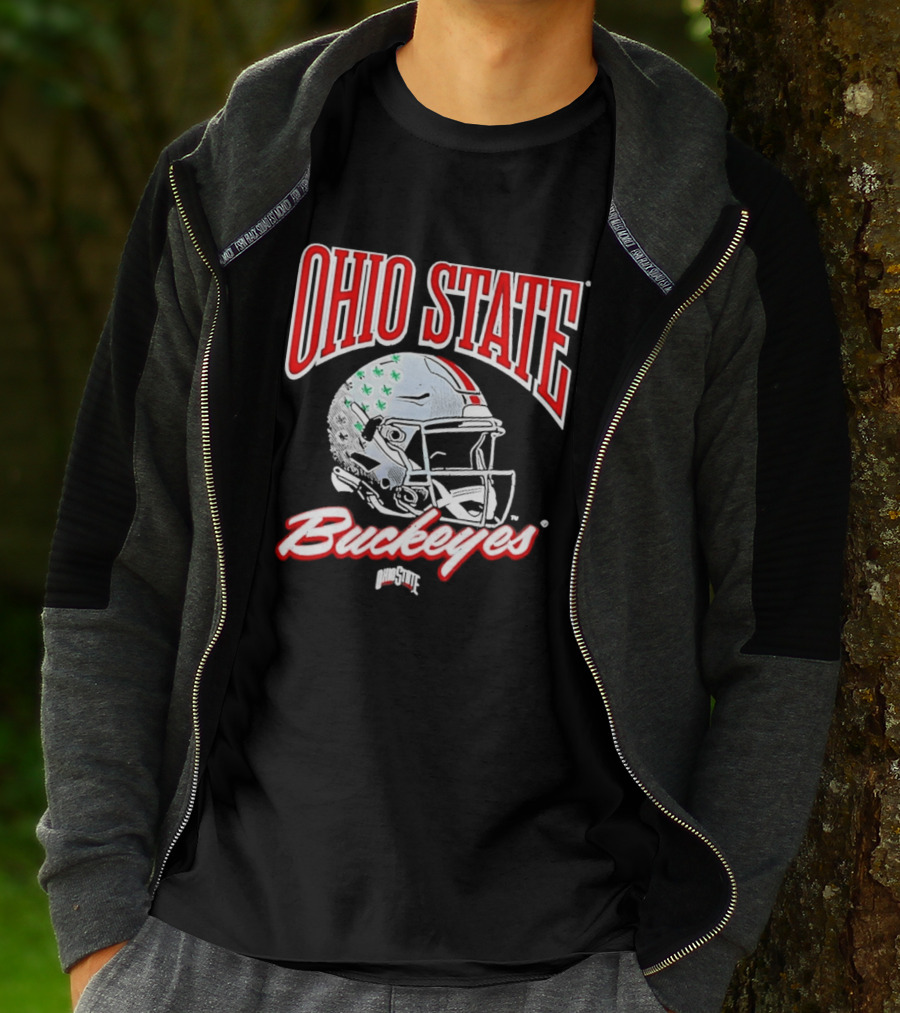 Ohio State Buckeyes Helmet Ncaa Football T-Shirt